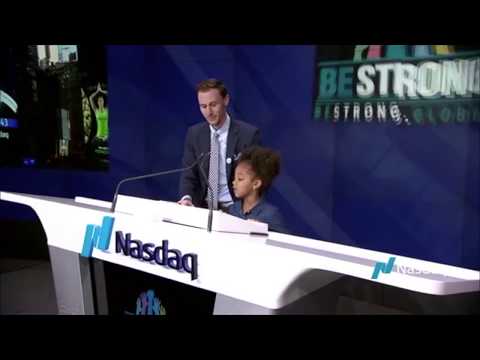 Be Strong Rings the Nasdaq Closing Ceremony Bell