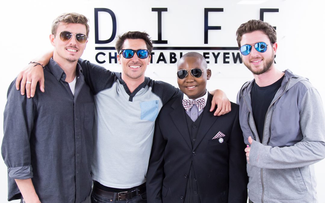 DIFF Charitable Eyewear Teams with Be Strong