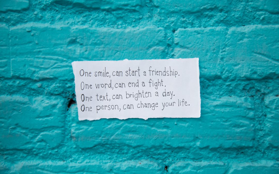 One Act of Kindness Can Go a Long Way