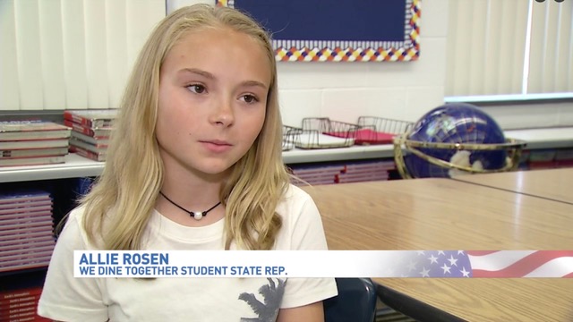 South Charleston Middle School Students Assigned Seats at Lunch for a Cause