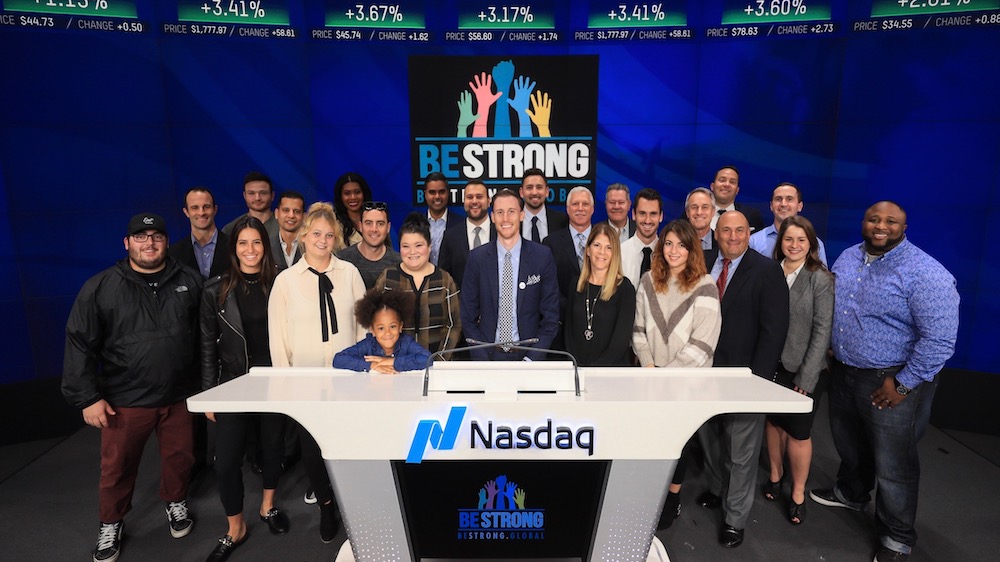 Be Strong Rings the Nasdaq Closing Bell