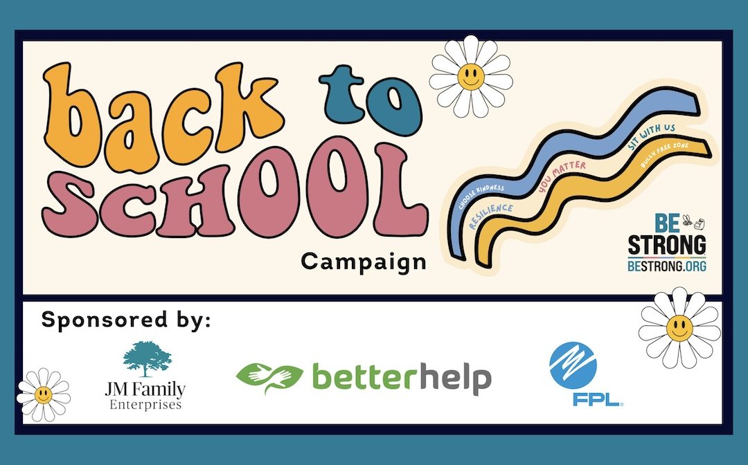 [Press Release] National Charity Be Strong Rallies Corporate Partners to Support Teen Mental Health for Back to School and Beyond