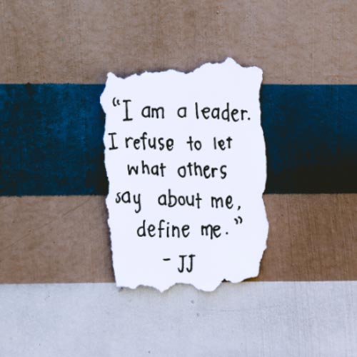 Be Strong » I Am a Leader - Encouragement Note
